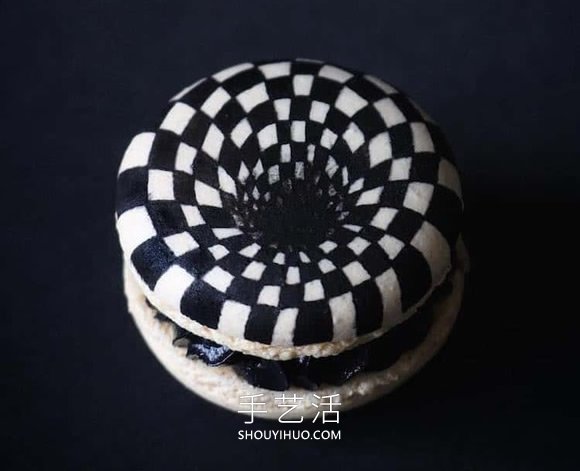 她將普通的馬卡龍變成精美的可食用雕塑！ -  itrip.net.cn