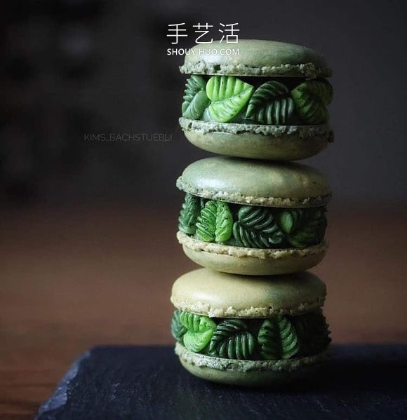 她將普通的馬卡龍變成精美的可食用雕塑！ -  itrip.net.cn