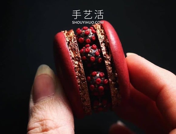 她將普通的馬卡龍變成精美的可食用雕塑！ -  itrip.net.cn