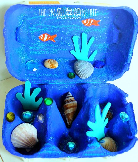 幼兒園海洋工藝品手工制作圖片 -  itrip.net.cn