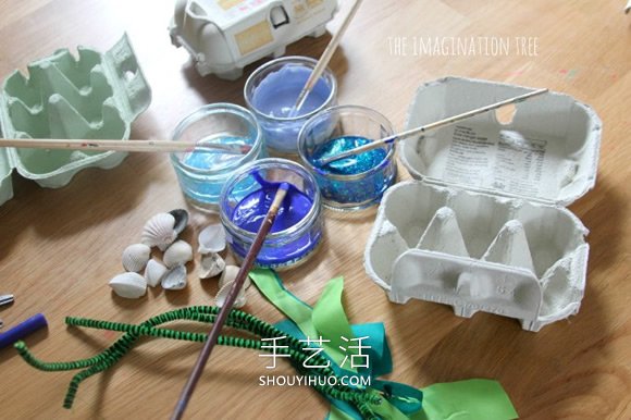 幼兒園海洋工藝品手工制作圖片 -  itrip.net.cn