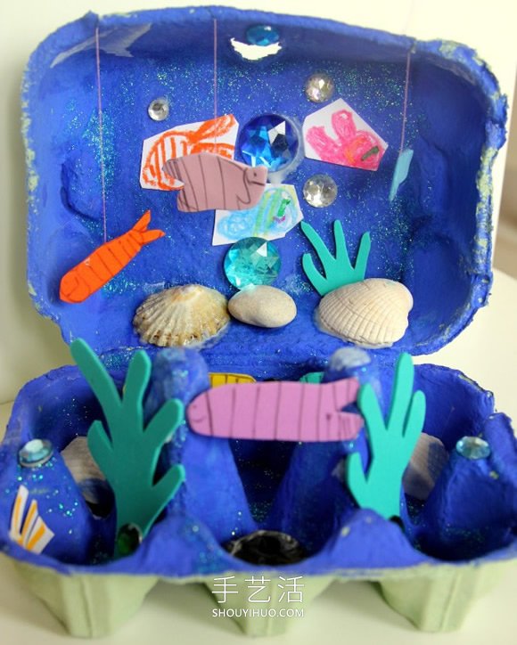 幼兒園海洋工藝品手工制作圖片 -  itrip.net.cn