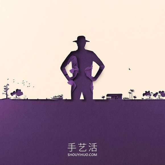 這些“紙”插圖展示全球變暖影響美國(guó)人的生活 -  itrip.net.cn