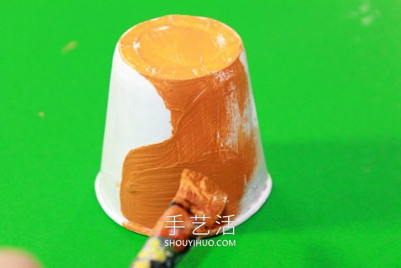 簡(jiǎn)單紙杯松鼠手工制作圖片 -  itrip.net.cn