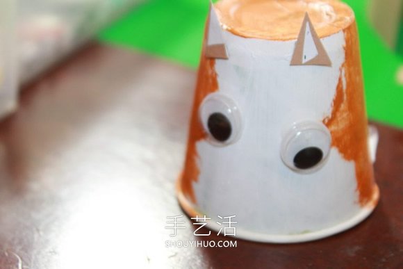 簡(jiǎn)單紙杯松鼠手工制作圖片 -  itrip.net.cn