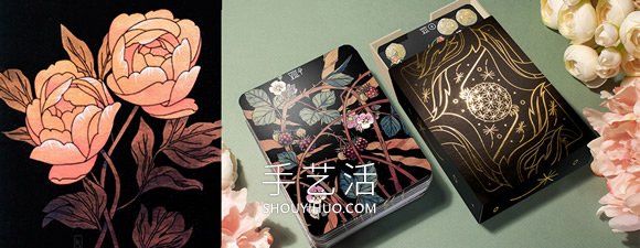 手繪植物塔羅牌！結(jié)合神秘占卜、花語寓意和哲學(xué) -  itrip.net.cn