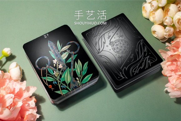 手繪植物塔羅牌！結(jié)合神秘占卜、花語寓意和哲學(xué) -  itrip.net.cn