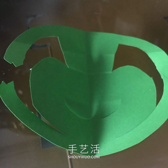 幼兒園卡紙手工制作青蛙教程 -  itrip.net.cn