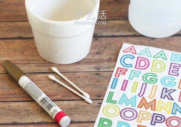 只需簡單步驟就可以制作的帶文字花盆DIY -  itrip.net.cn
