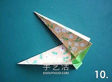 超簡單的七角星星的折法圖解 -  itrip.net.cn