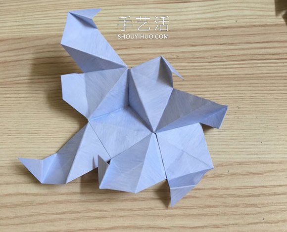 漂亮花球折紙教程步驟圖解分享 -  itrip.net.cn