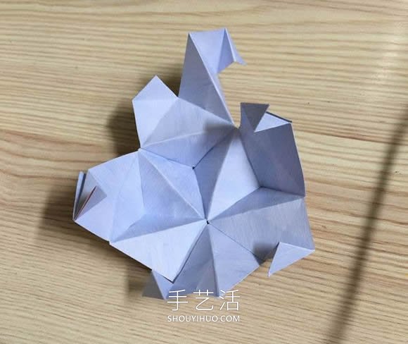 漂亮花球折紙教程步驟圖解分享 -  itrip.net.cn