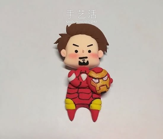 卡通風格粘土鋼鐵俠怎么做教程圖解 -  itrip.net.cn