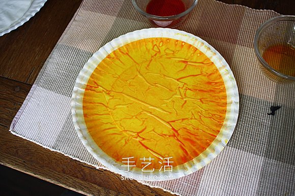 幼兒園手工制作咖啡濾紙向日葵花 -  itrip.net.cn