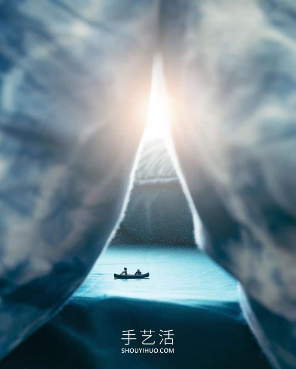 隔離攝影師用日常物品DIY微型“室外”場景 -  itrip.net.cn