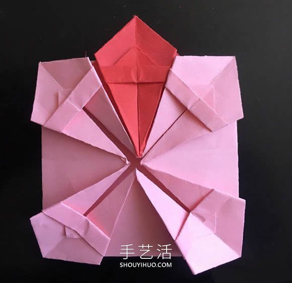 小花籃的折紙方法簡單教程 -  itrip.net.cn
