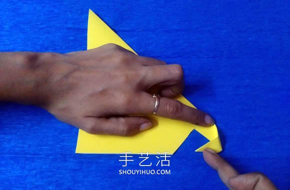 最簡(jiǎn)單折小貓的方法詳細(xì)步驟圖解 -  itrip.net.cn