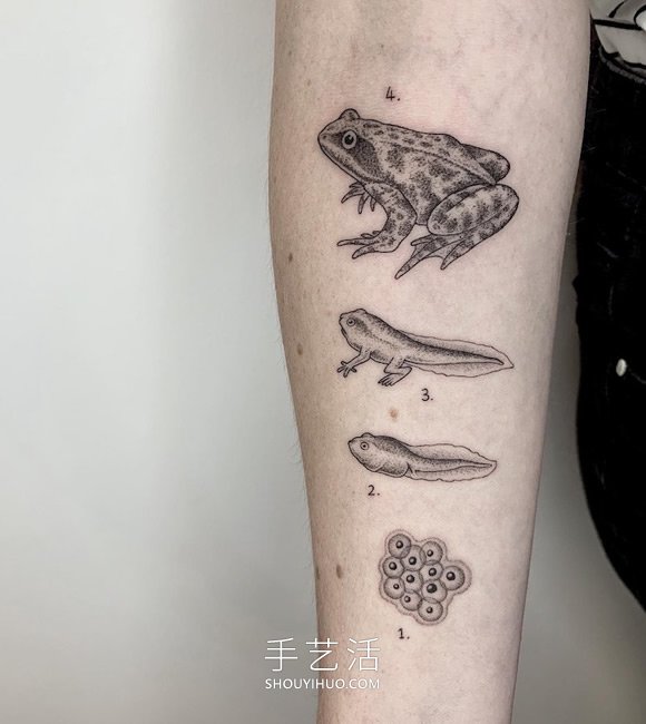微小的點(diǎn)和細(xì)線(xiàn)組合，超現(xiàn)實(shí)主義紋身作品賞 -  itrip.net.cn