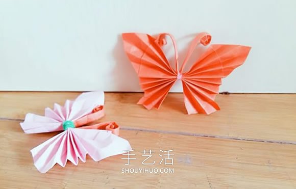 蝴蝶的折法手工簡單又漂亮 -  itrip.net.cn