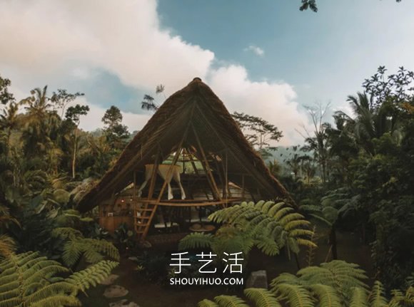 竹子建造3層樓度假小屋，打造隱世避暑秘境 -  itrip.net.cn