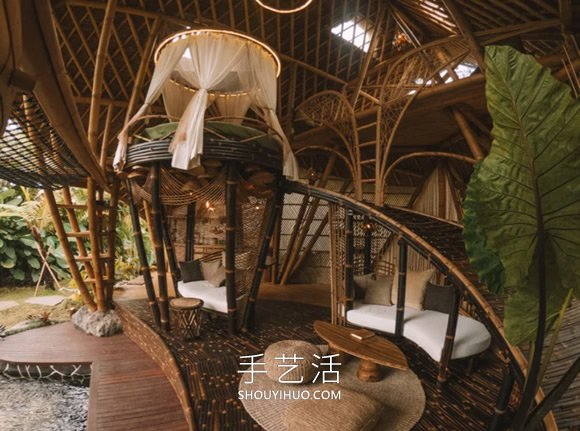 竹子建造3層樓度假小屋，打造隱世避暑秘境 -  itrip.net.cn