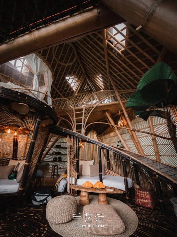 竹子建造3層樓度假小屋，打造隱世避暑秘境 -  itrip.net.cn