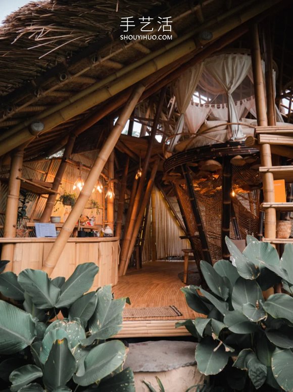 竹子建造3層樓度假小屋，打造隱世避暑秘境 -  itrip.net.cn