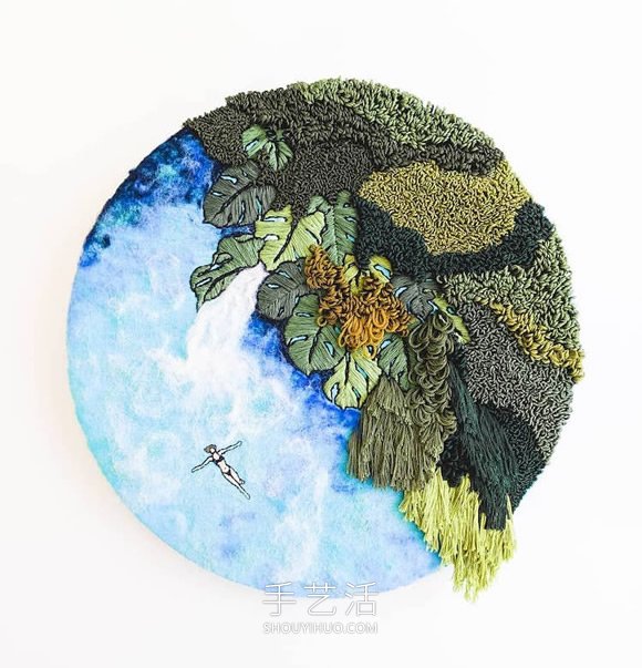 刺繡制成的田園海景，分享對(duì)生活的簡(jiǎn)單熱愛(ài) -  itrip.net.cn