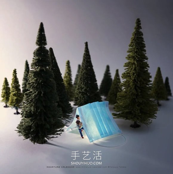 口罩也能玩！田中達(dá)也以防疫為主題的趣味DIY -  itrip.net.cn