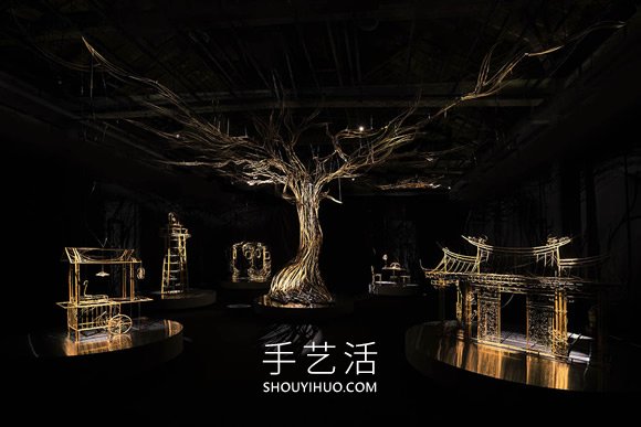 耗時9個月，以電纜銅線創(chuàng)作的金工藝術！ -  itrip.net.cn