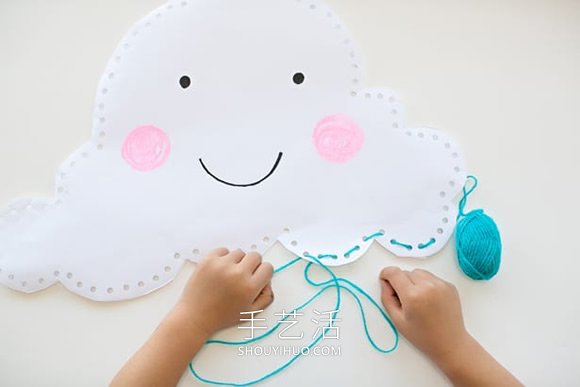 幼兒手工制作可愛紙?jiān)贫湔眍^的做法教程 -  itrip.net.cn