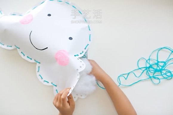 幼兒手工制作可愛紙?jiān)贫湔眍^的做法教程 -  itrip.net.cn