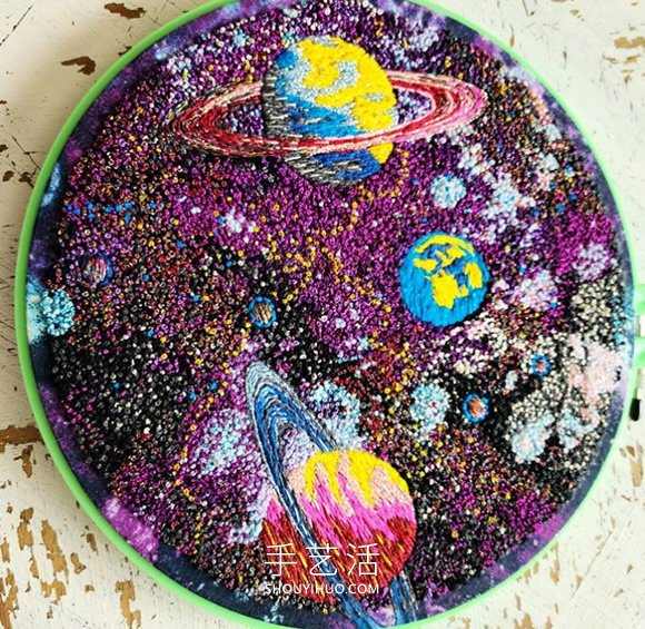 精美的法國結(jié)刺繡作品圖片大全 -  itrip.net.cn