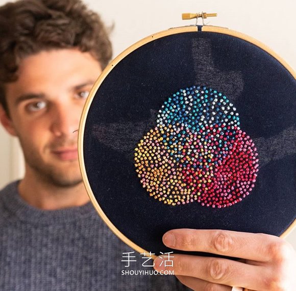 精美的法國結(jié)刺繡作品圖片大全 -  itrip.net.cn