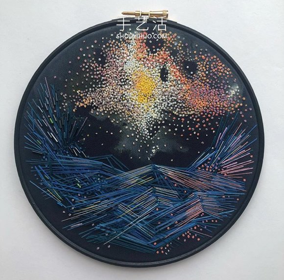精美的法國結(jié)刺繡作品圖片大全 -  itrip.net.cn