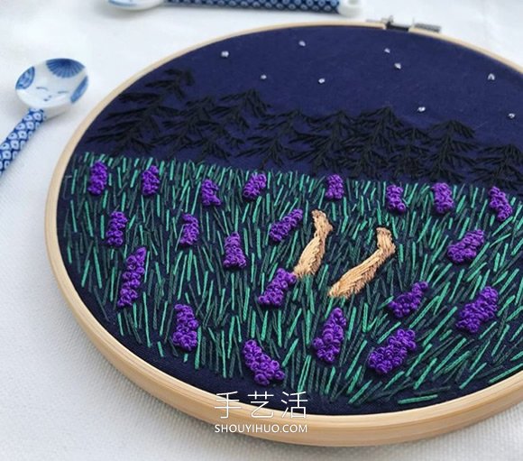精美的法國結(jié)刺繡作品圖片大全 -  itrip.net.cn