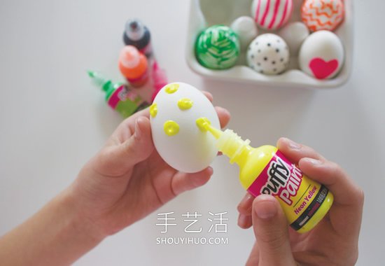 雞蛋手工制作可愛復活節(jié)彩蛋手繪 -  itrip.net.cn