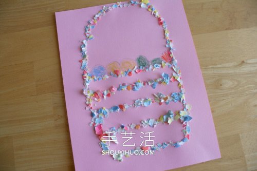 幼兒園蛋殼拼貼畫制作過程復活節(jié)主題 -  itrip.net.cn