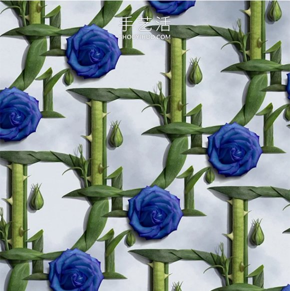 時(shí)尚品牌logo掉進(jìn)花花世界！井上羅來(lái)的花瓣DIY -  itrip.net.cn