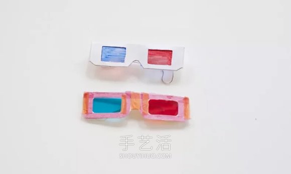 用塑料袋自制3D眼鏡的方法簡易教程 -  itrip.net.cn