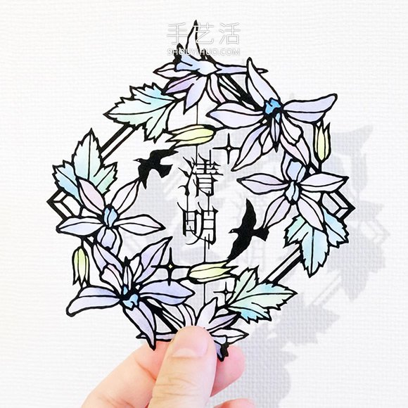 絕美二十四節(jié)氣紙雕！彩繪玻璃般的鏤空精致工藝 -  itrip.net.cn