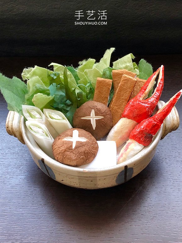 質(zhì)樸幸福味道！74歲大坂爺爺?shù)牧Ⅲw和紙食物模型 -  itrip.net.cn