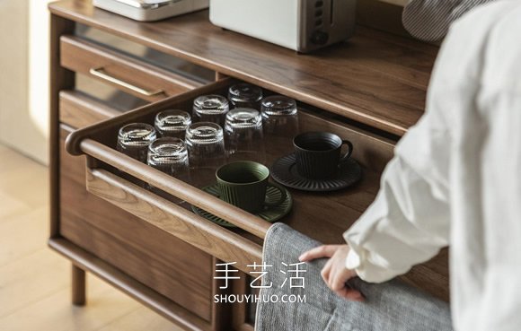 古典美餐邊柜！兼具中式復古與簡約溫潤工藝 -  itrip.net.cn