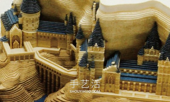 哈利波特迷快收藏！霍格華茲城堡紙雕便條紙 -  itrip.net.cn