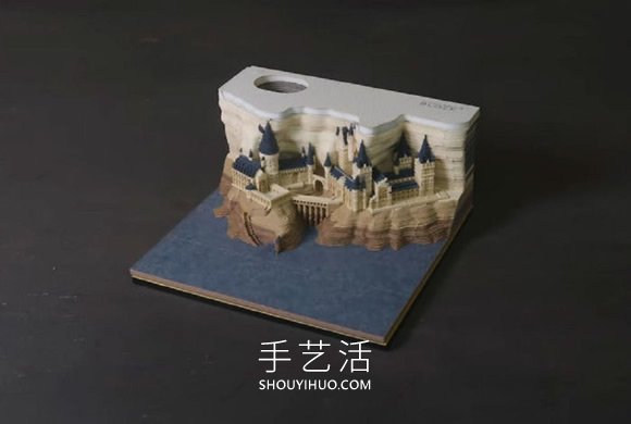 哈利波特迷快收藏！霍格華茲城堡紙雕便條紙 -  itrip.net.cn