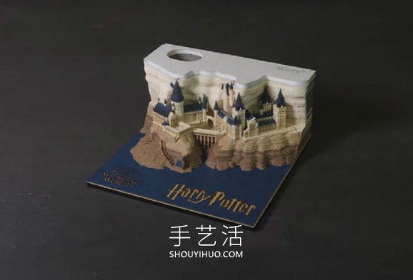 哈利波特迷快收藏！霍格華茲城堡紙雕便條紙 -  itrip.net.cn