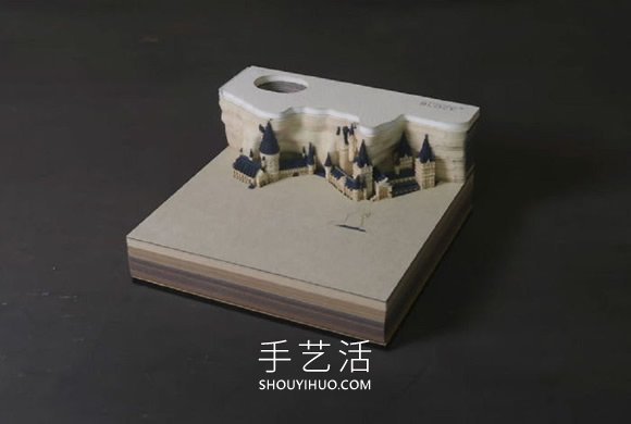 哈利波特迷快收藏！霍格華茲城堡紙雕便條紙 -  itrip.net.cn