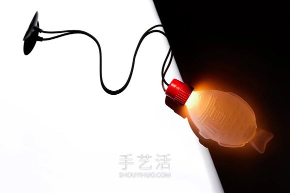 小魚醬油瓶化身臺燈！從環(huán)保理念出發(fā)設計而成 -  itrip.net.cn