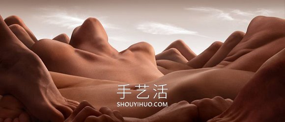 超現(xiàn)實感荒漠巖地？以人體打造廣袤大地絕景 -  itrip.net.cn