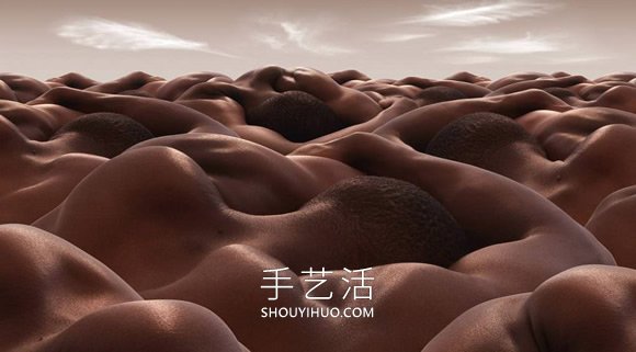 超現(xiàn)實感荒漠巖地？以人體打造廣袤大地絕景 -  itrip.net.cn